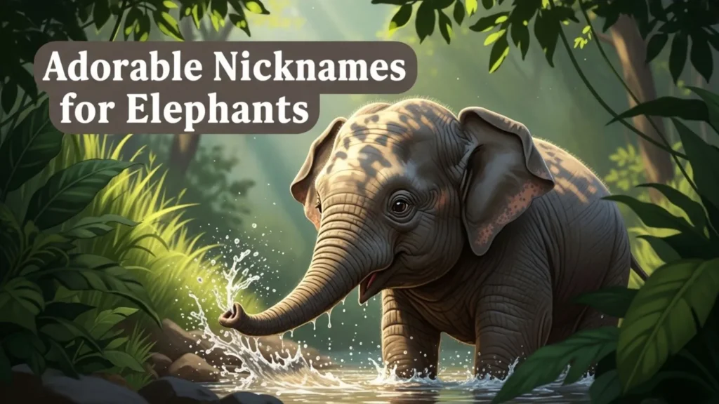 Adorable Nicknames for Elephants