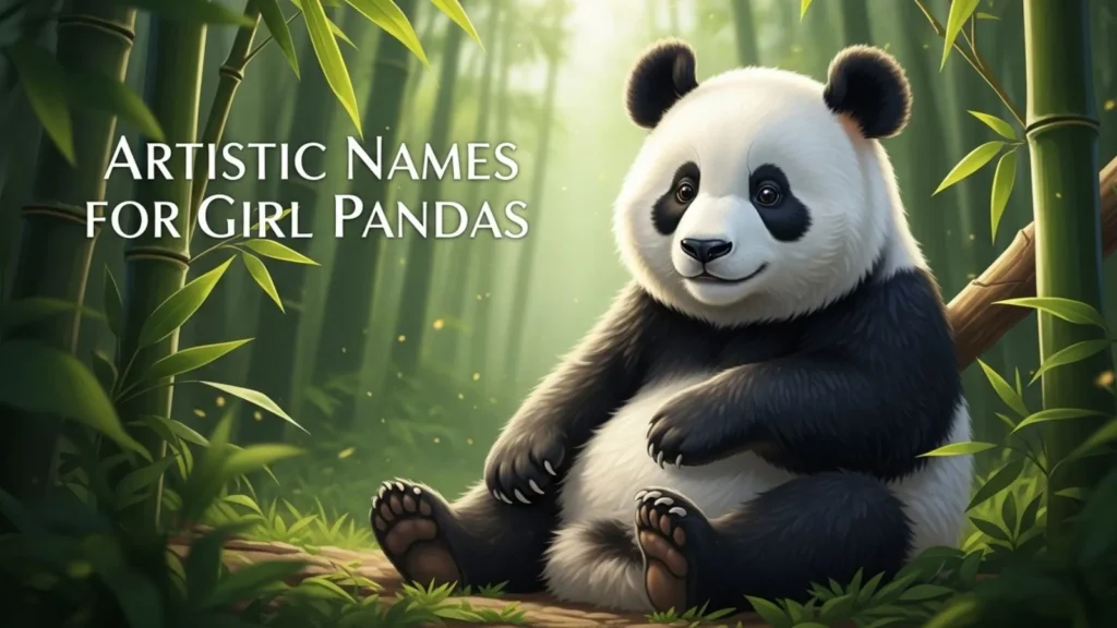 Artistic Names for Girl Pandas