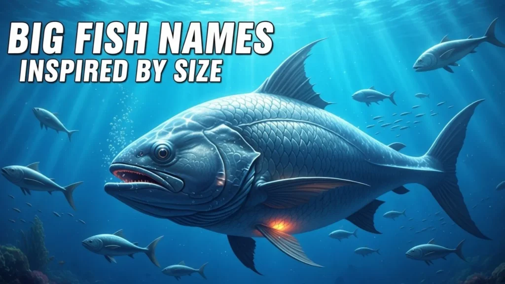 Big Fish Names Inspired by Size