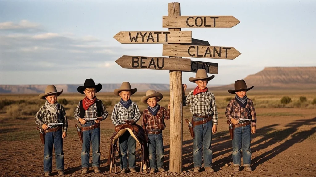Classic Cowboy Boy Names
