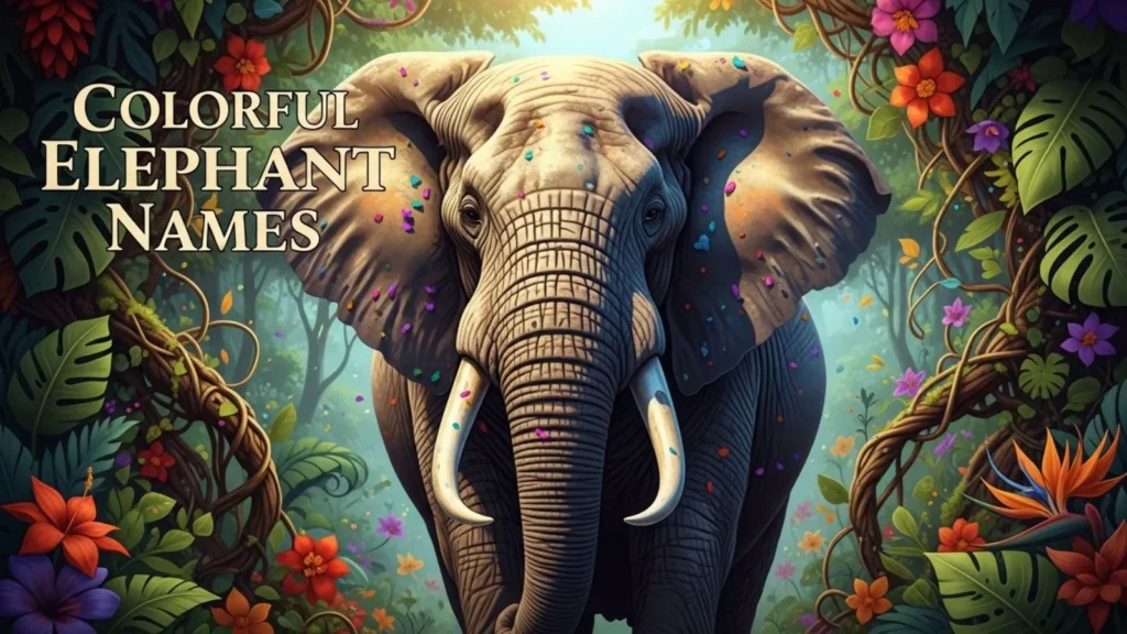 Colourful Elephant Names