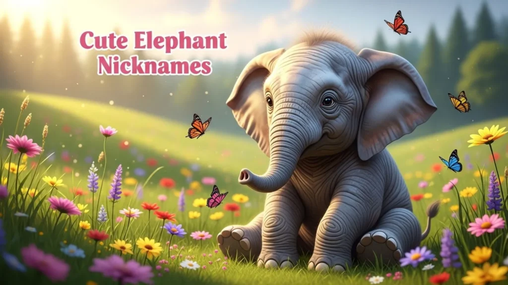 Cute Elephant Nicknames