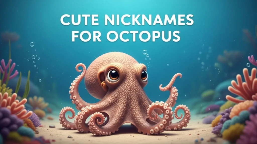Cute Nicknames for Octopus