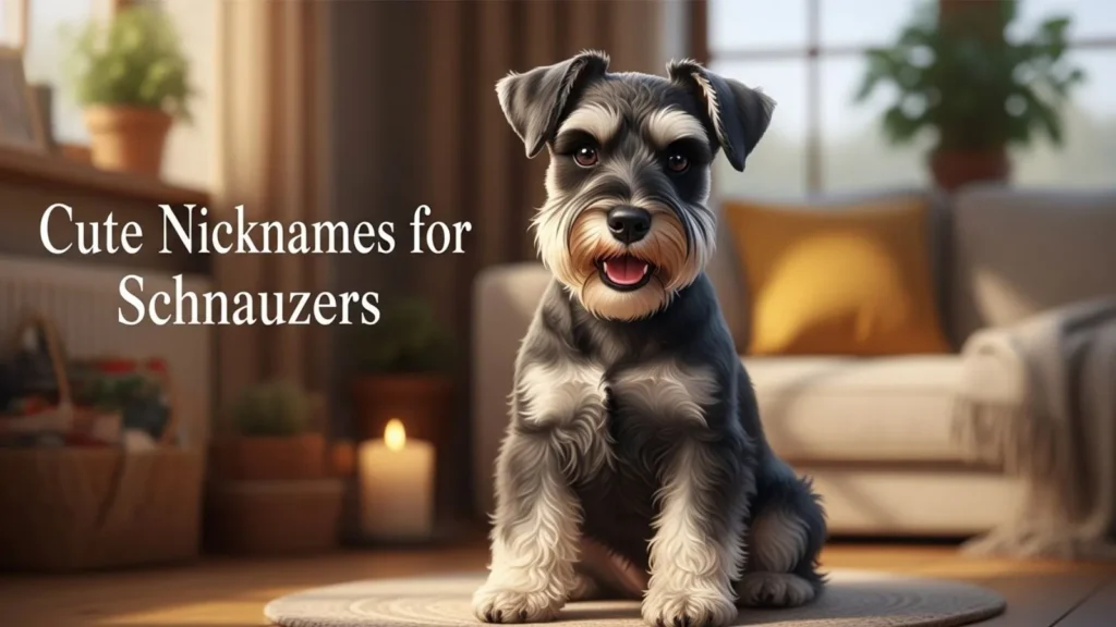 Cute Nicknames for Schnauzers