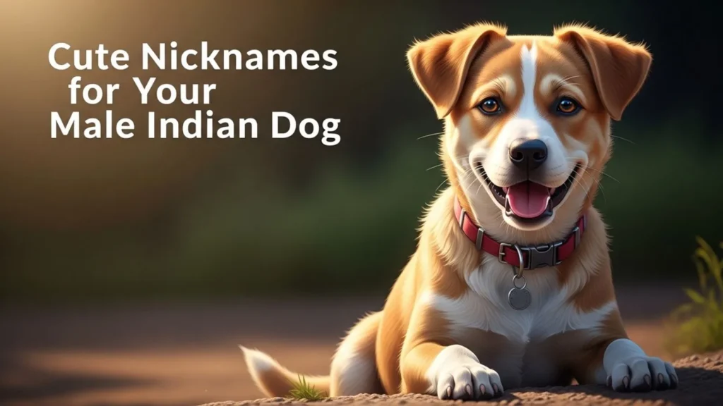 Cute Nicknames for Your Male Indian Dog