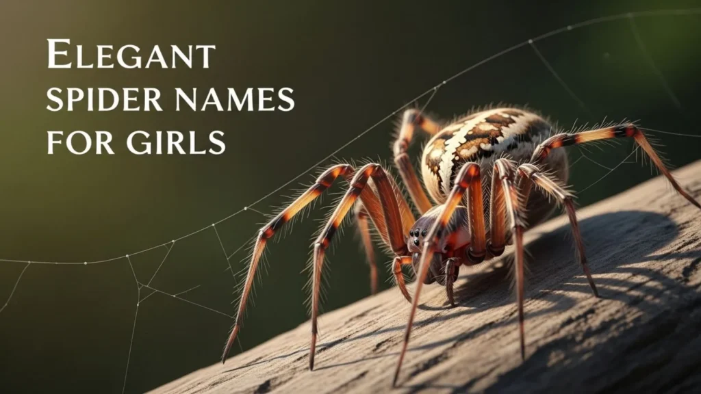 Elegant Spider Names for Girls