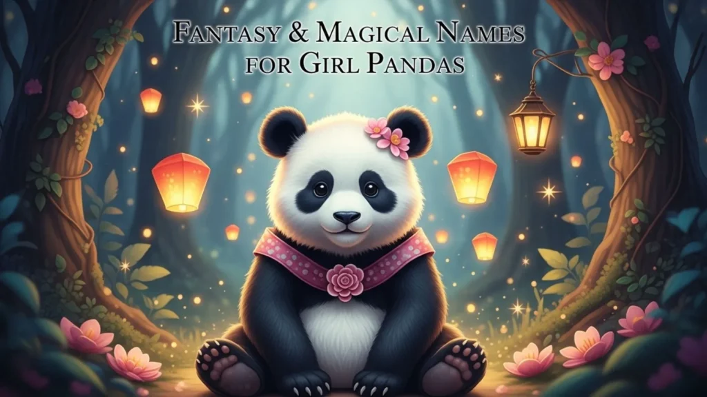 Fantasy & Magical Names for Girl Pandas