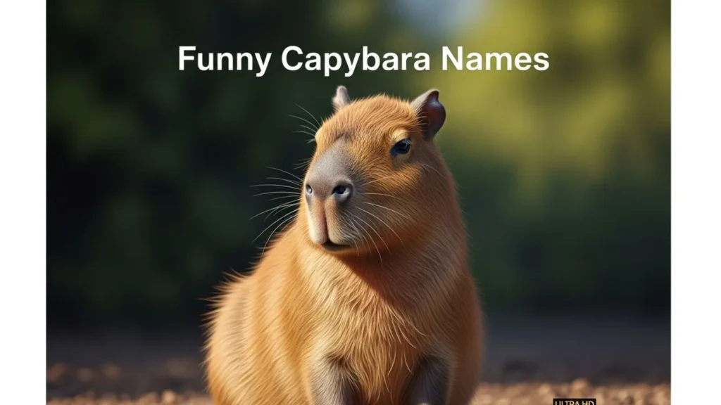 Funny Capybara Names