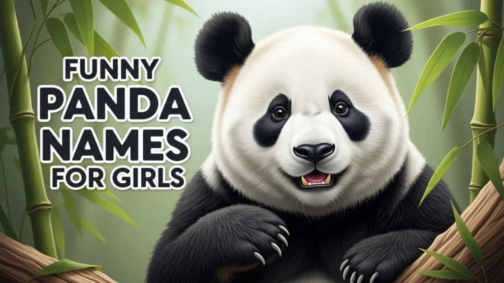 Funny Panda Names for Girls