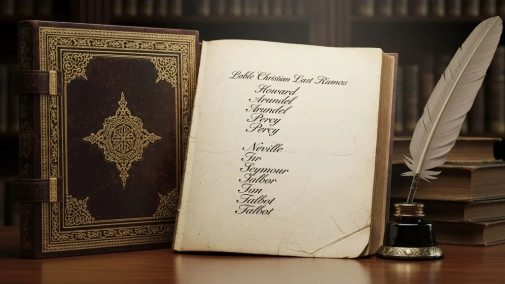 Historical & Noble Christian Last Names