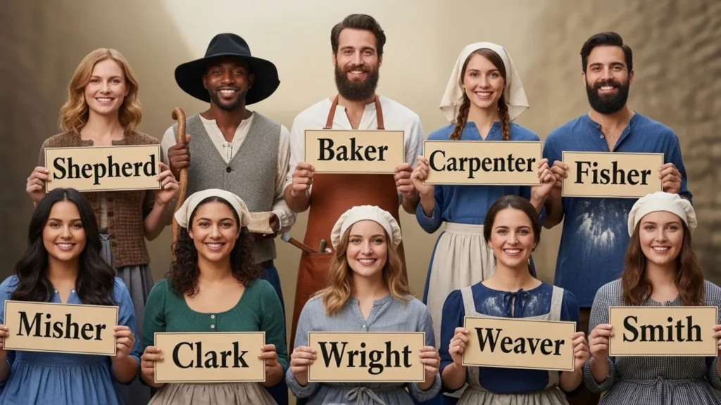 Occupational Christian Last Names