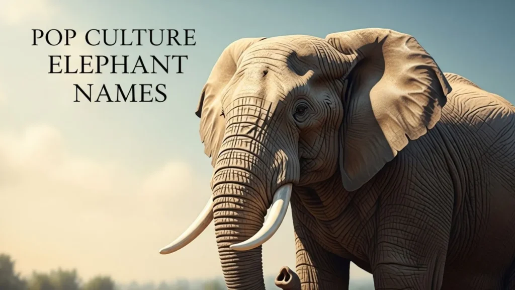 Pop Culture Elephant Names
