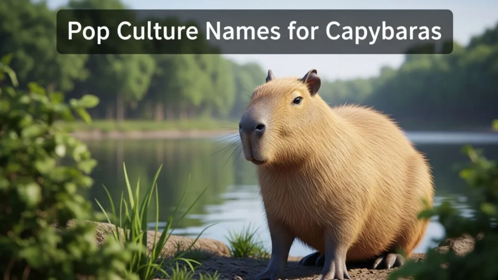 Pop Culture Names for Capybaras