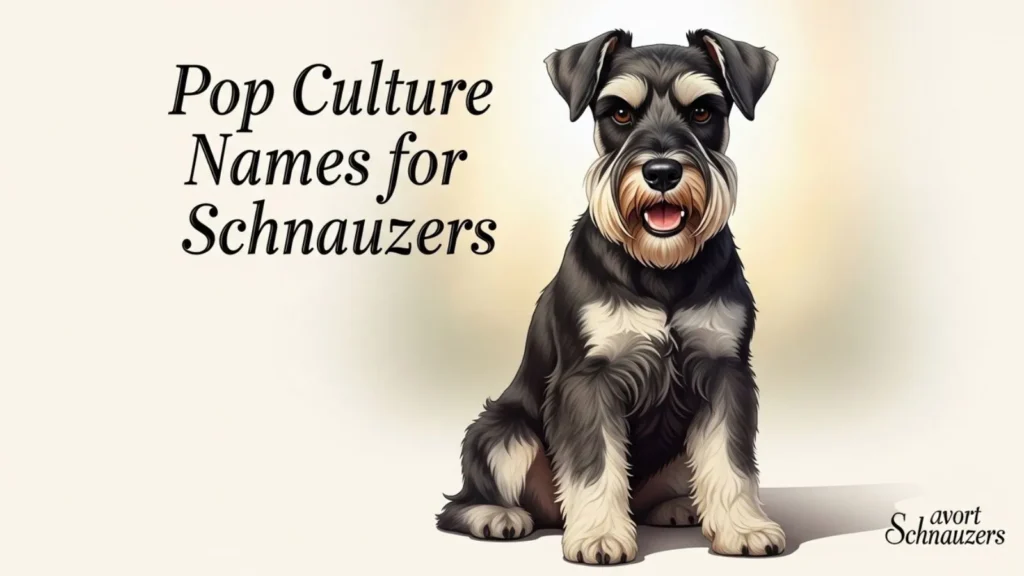 Pop Culture Names for Schnauzers