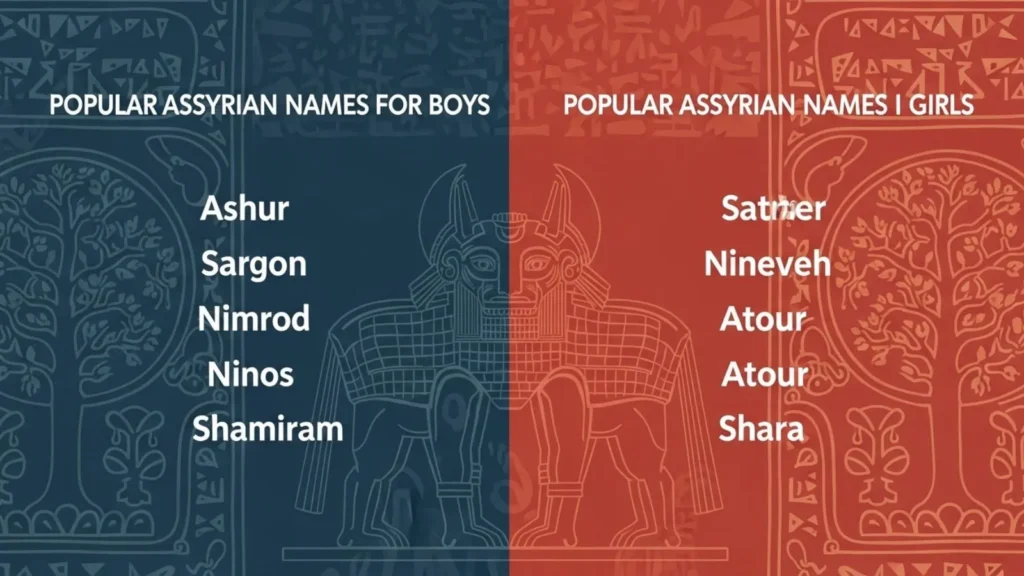 Popular Assyrian Names