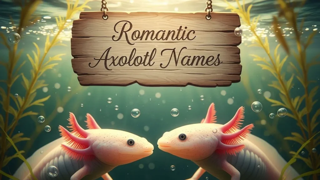 Romantic Axolotl Names
