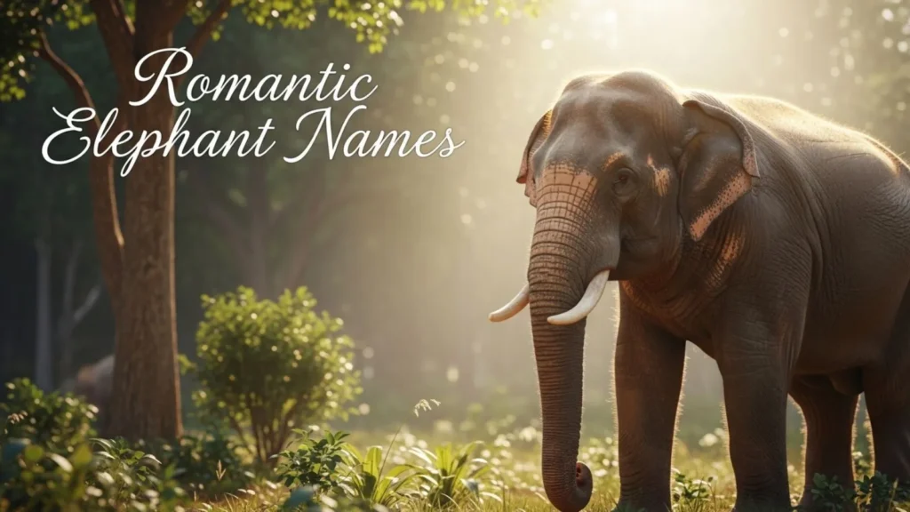 Romantic Elephant Names
