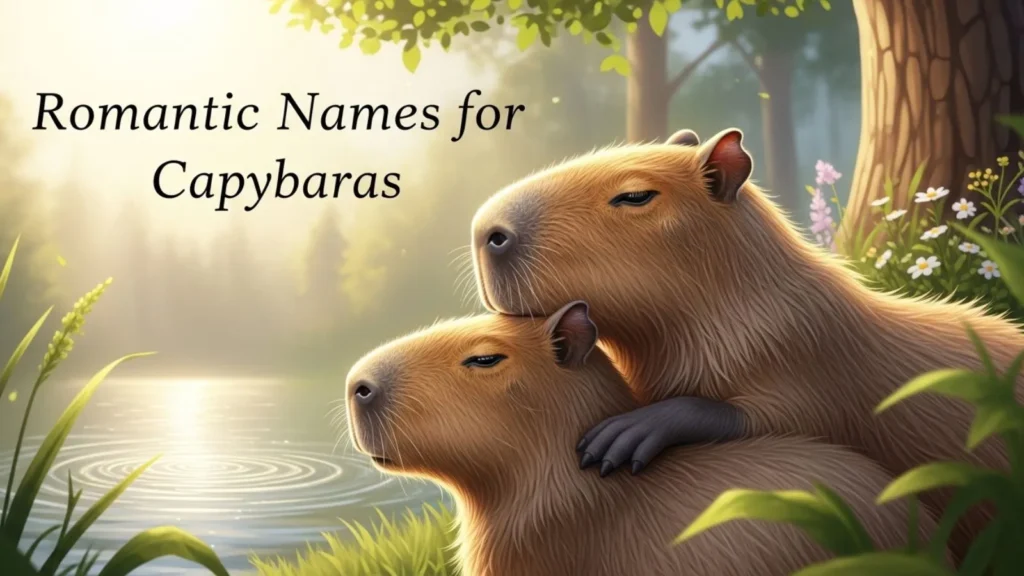 Romantic Names for Capybaras