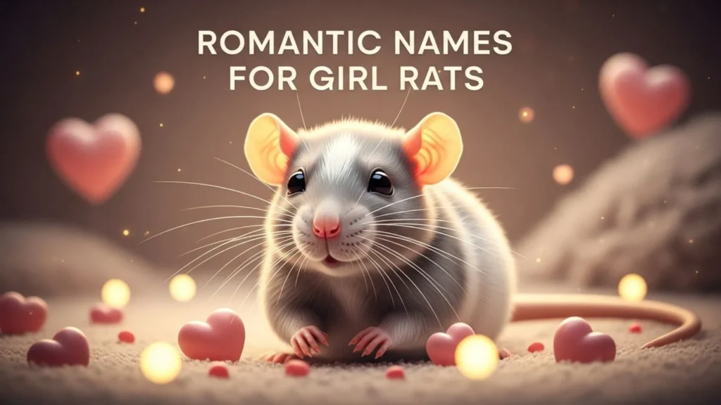 Romantic Names for Girl Rats