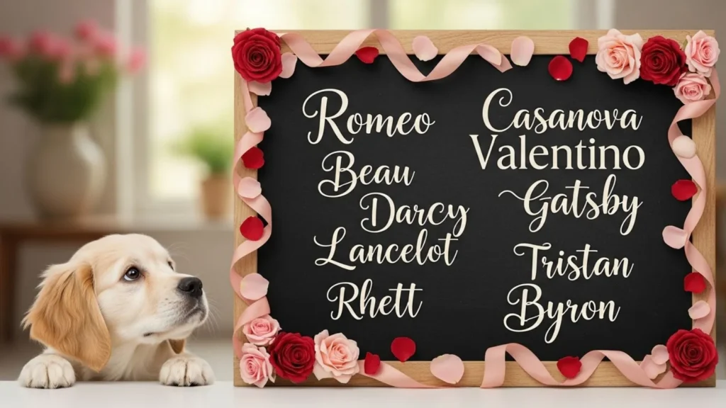 Romantic Names for Male Dogs