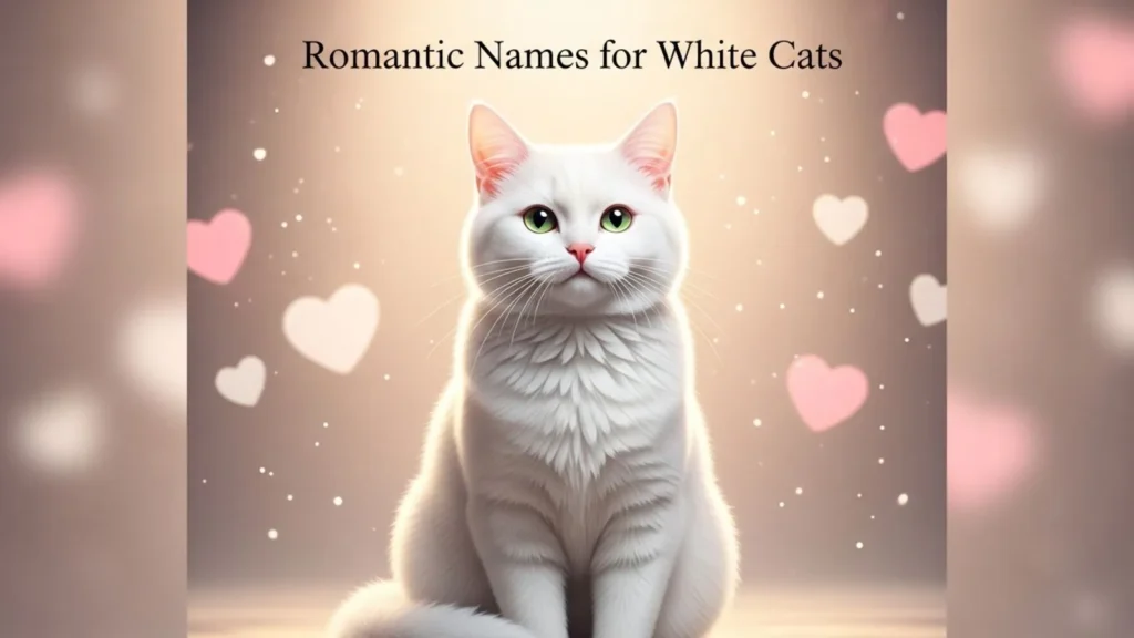 Romantic Names for White Cats