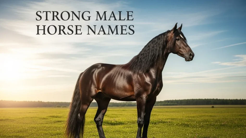 Strong Male Horse Names
