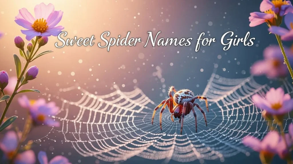 Sweet Spider Names for Girls