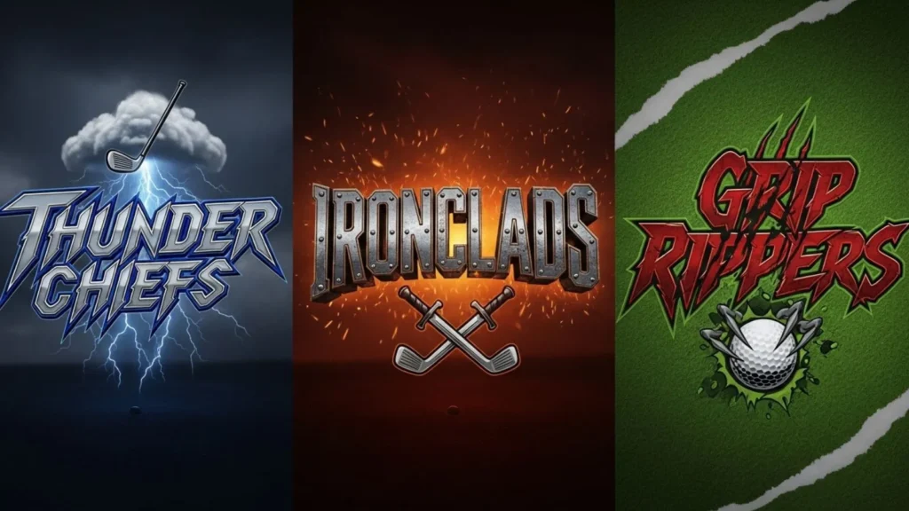  Aggressive Golf Team Names