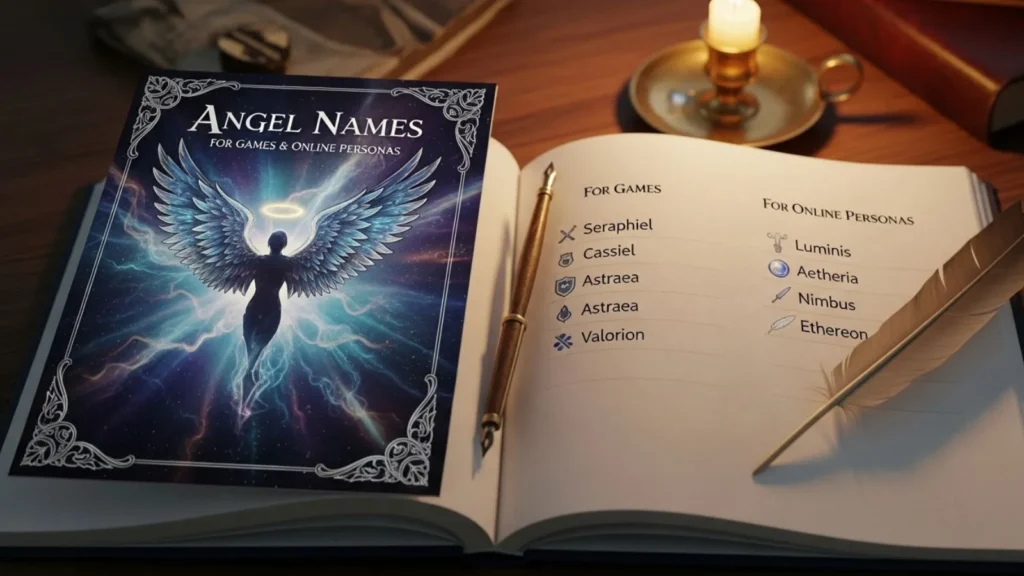 Angel Names for Games & Online Personas