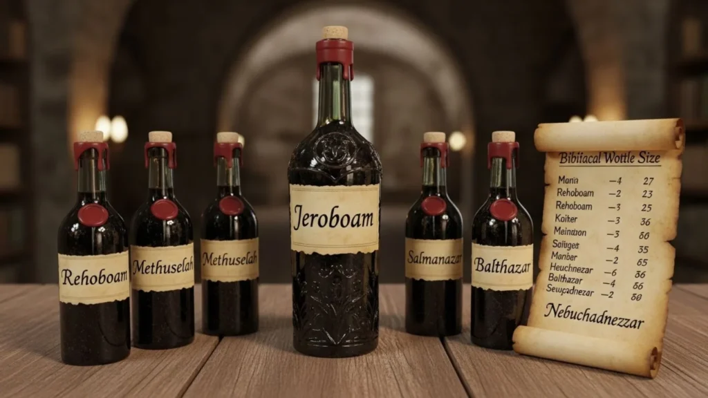  Biblical Wine Bottle Size Names