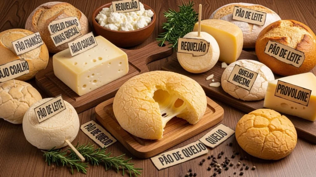 Brazilian Cheese & Bread Names 