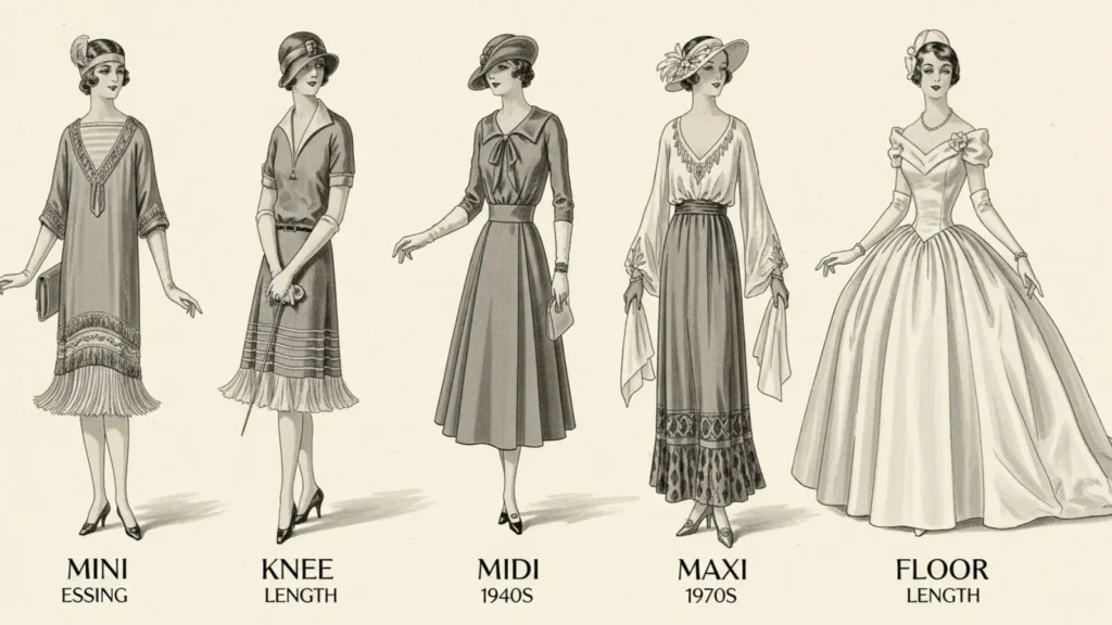  Classic Dress Length Names 