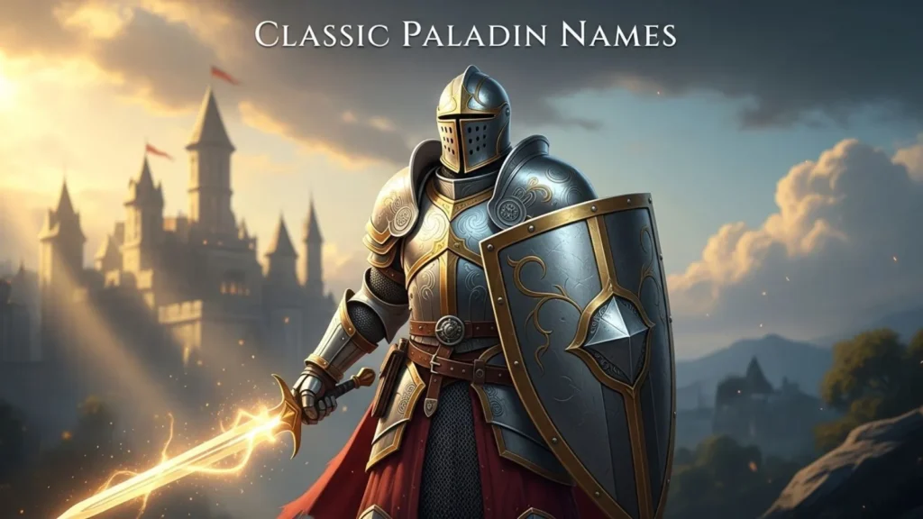 Classic Paladin Names