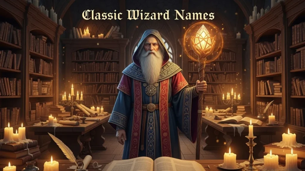 Classic Wizard Names