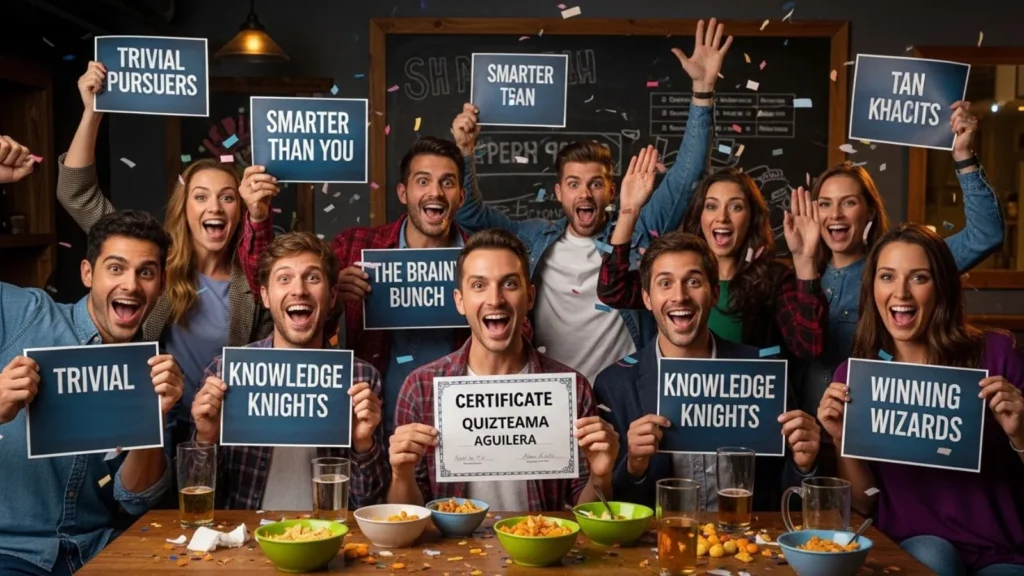 Competitive & Winning Trivia Group Names