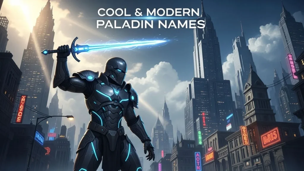Cool & Modern Paladin Names