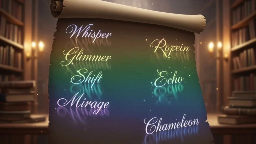  Cool Changeling Names