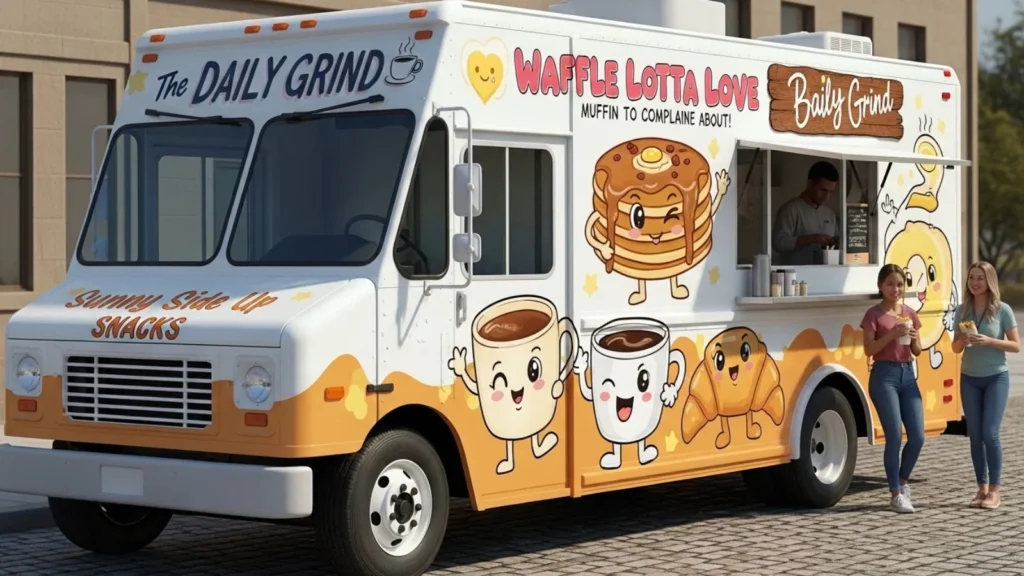  Cute & Friendly Breakfast Food Truck Names