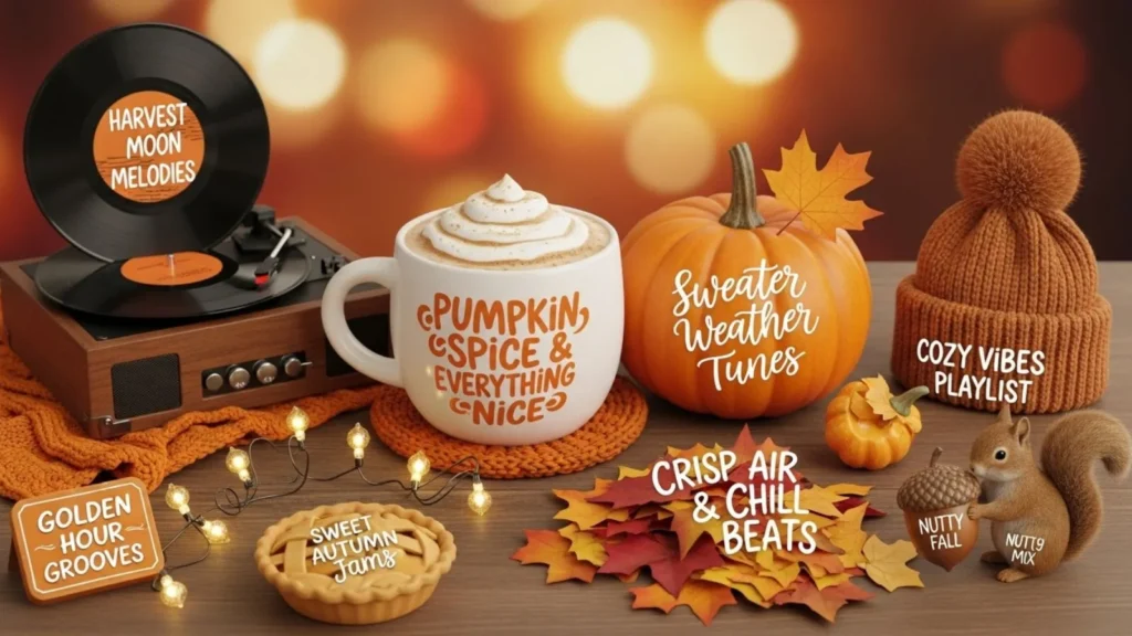 Cute Fall Playlist Names