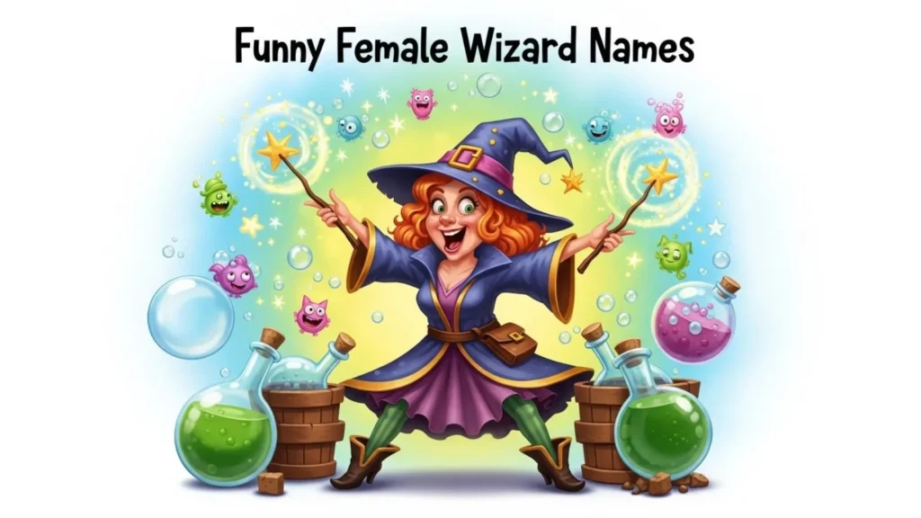 Funny Female Wizard Names