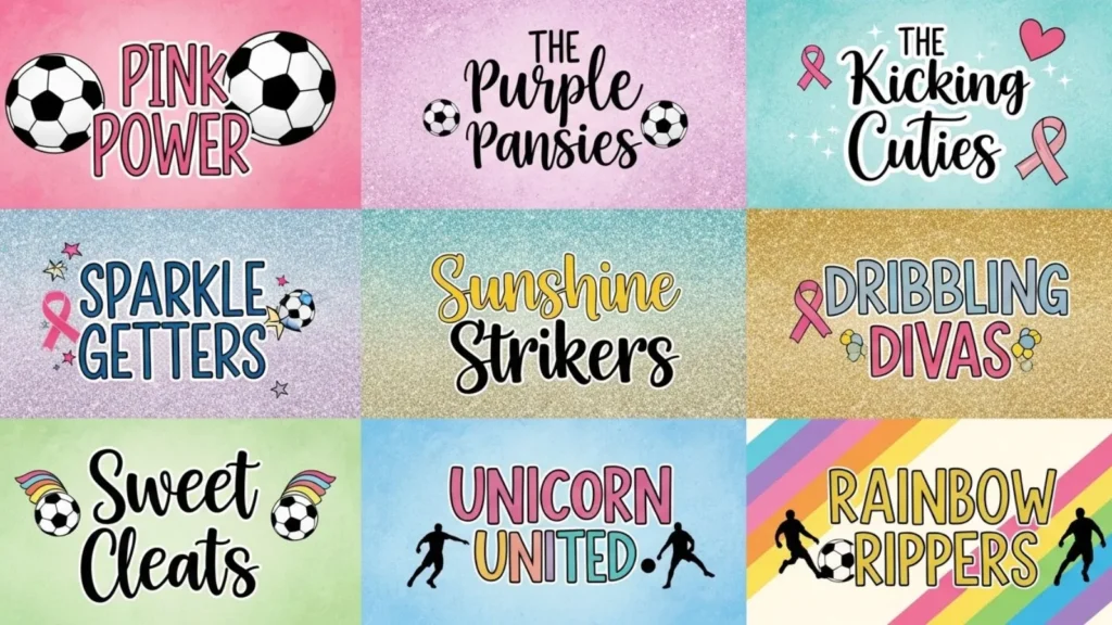 Cute Girls Soccer Team Names