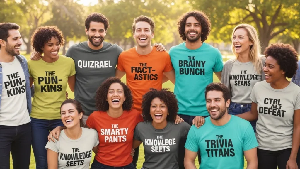 Friends Group Team Names