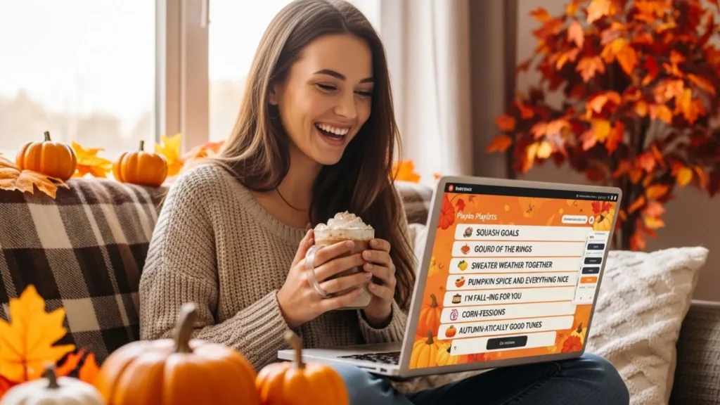 Funny Fall Playlist Names