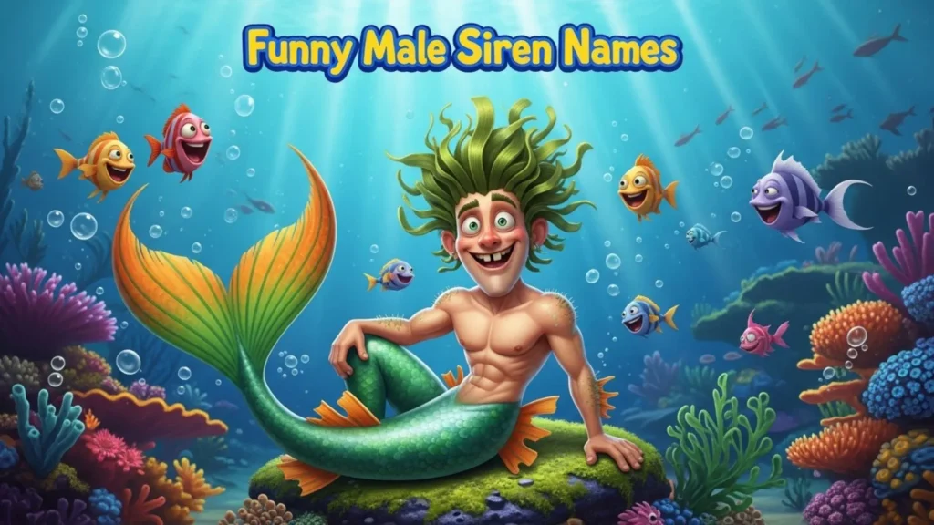 Funny Male Siren Names 