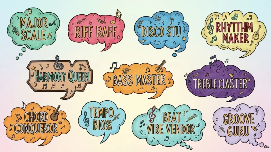 Funny Music-Inspired Nicknames