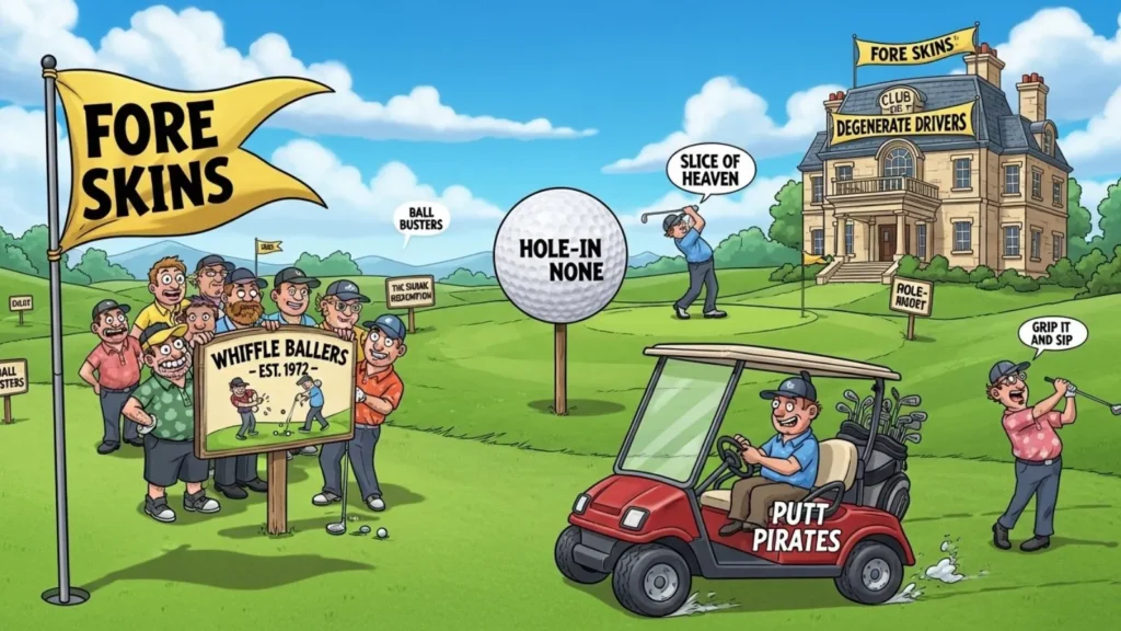  Funny Rude Golf Names