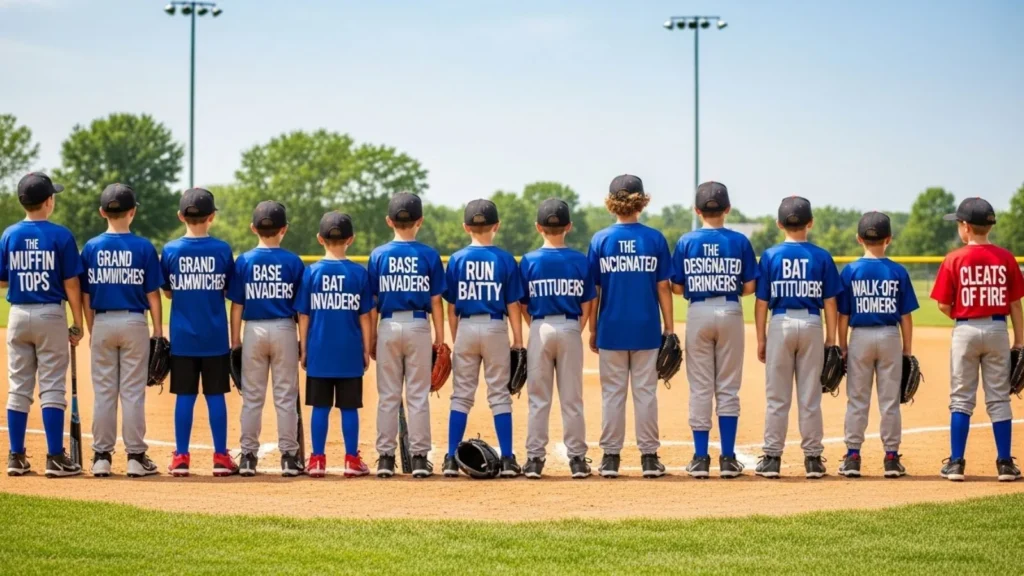 Funny Youth Baseball Team Names