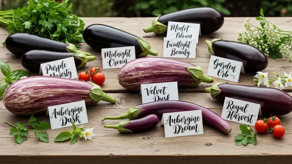 Garden-Inspired Eggplant Names