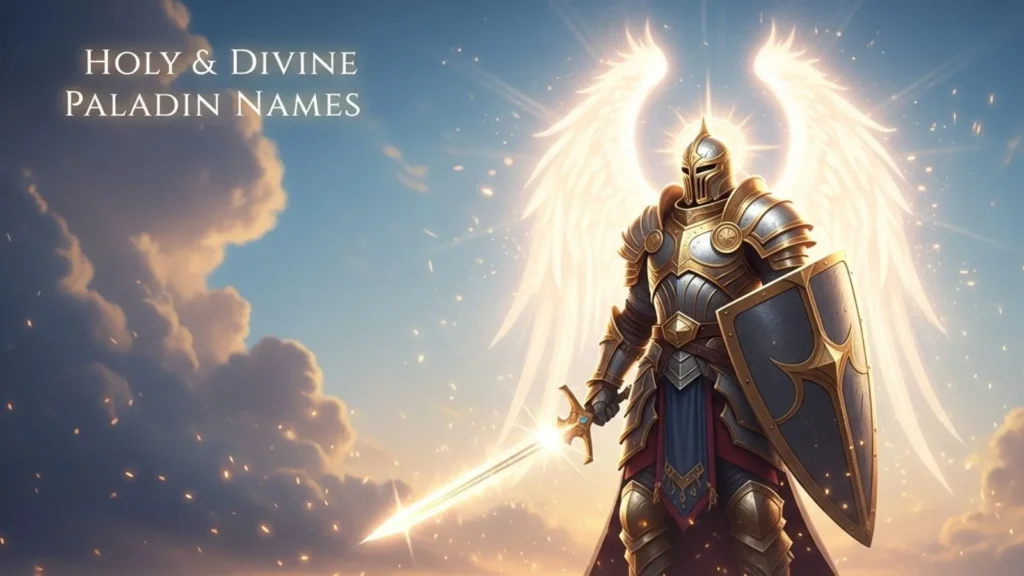 Holy & Divine Paladin Names