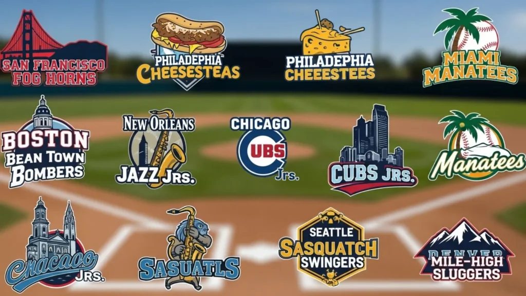 Local City-Based Youth Baseball Team Names 